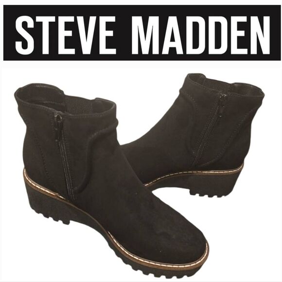 Steve Madden SM New York Hunny Heeled Boots - Picture 1 of 6